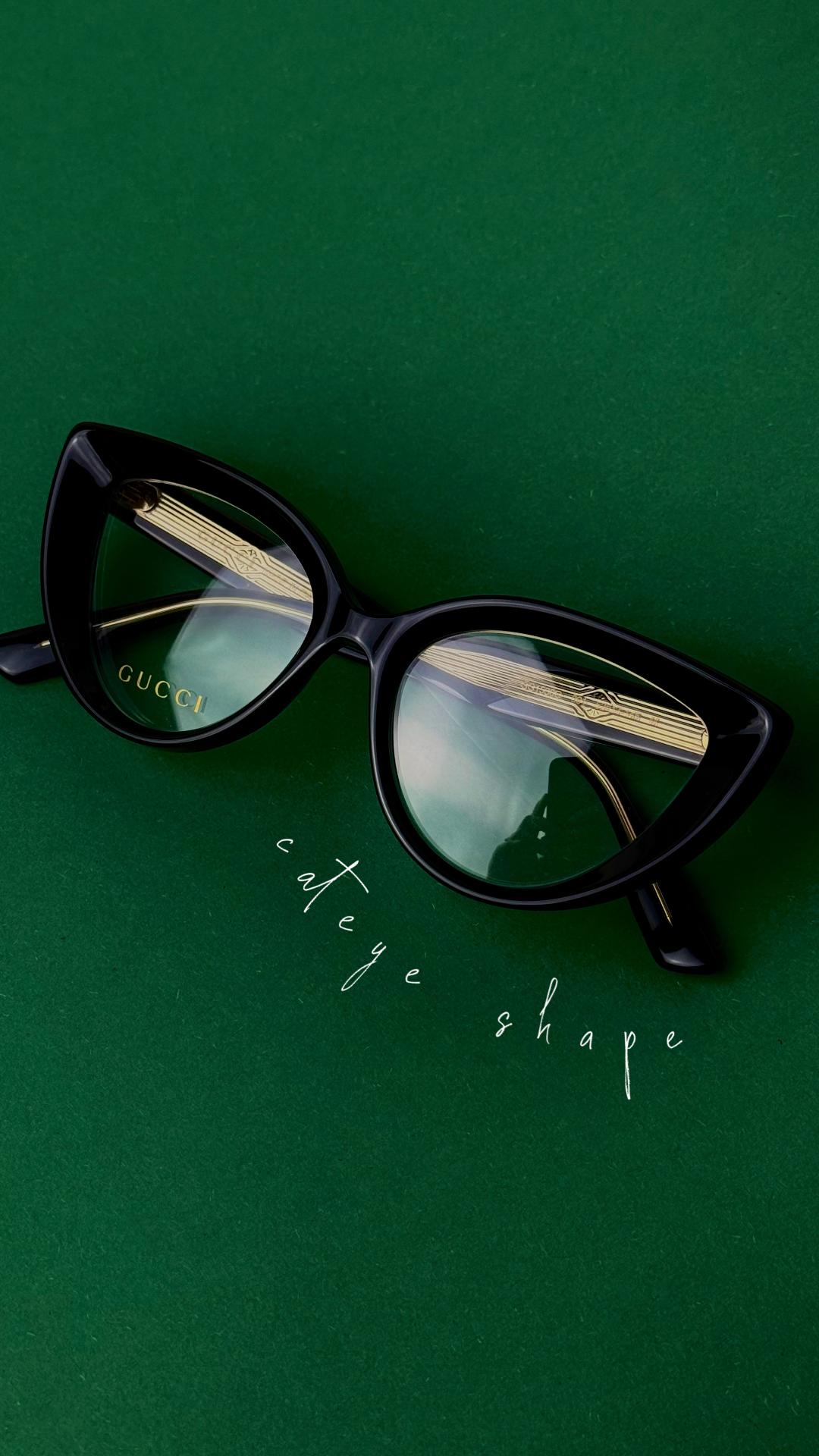 cat eye glasses